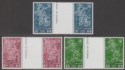 Click for more photos and details Hong Kong 1983 QEII Performing Arts Gutter Pairs Set Mint SG435-437