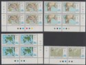 Click for more photos and details Hong Kong 1984 QEII Maps of Hong Kong Set in Plate No Multiples Mint SG454-457