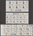 Click for more photos and details Hong Kong 1984 QEII Centenary of Jockey Club Block Set Mint SG462-465 cat £56+