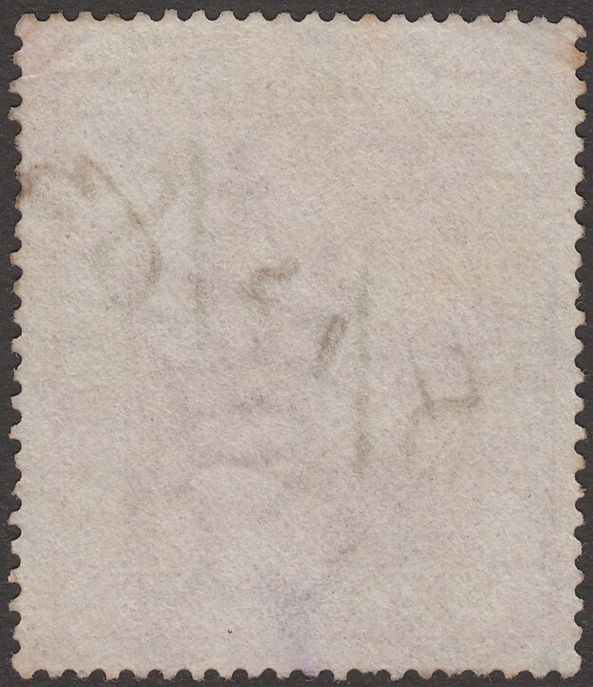 Hong Kong 1867 QV Revenue Stamp Duty $1.50 Purple Brown p14 Used Barefoot BF6B