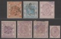 Click for more photos and details Hong Kong 1867-89 QV Revenue Stamp Duty Selection to $1 Used