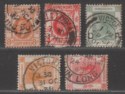 Click for more photos and details Hong Kong QV-KGVI Selection Used SAI YING PUN, VICTORIA, UN LONG Postmarks