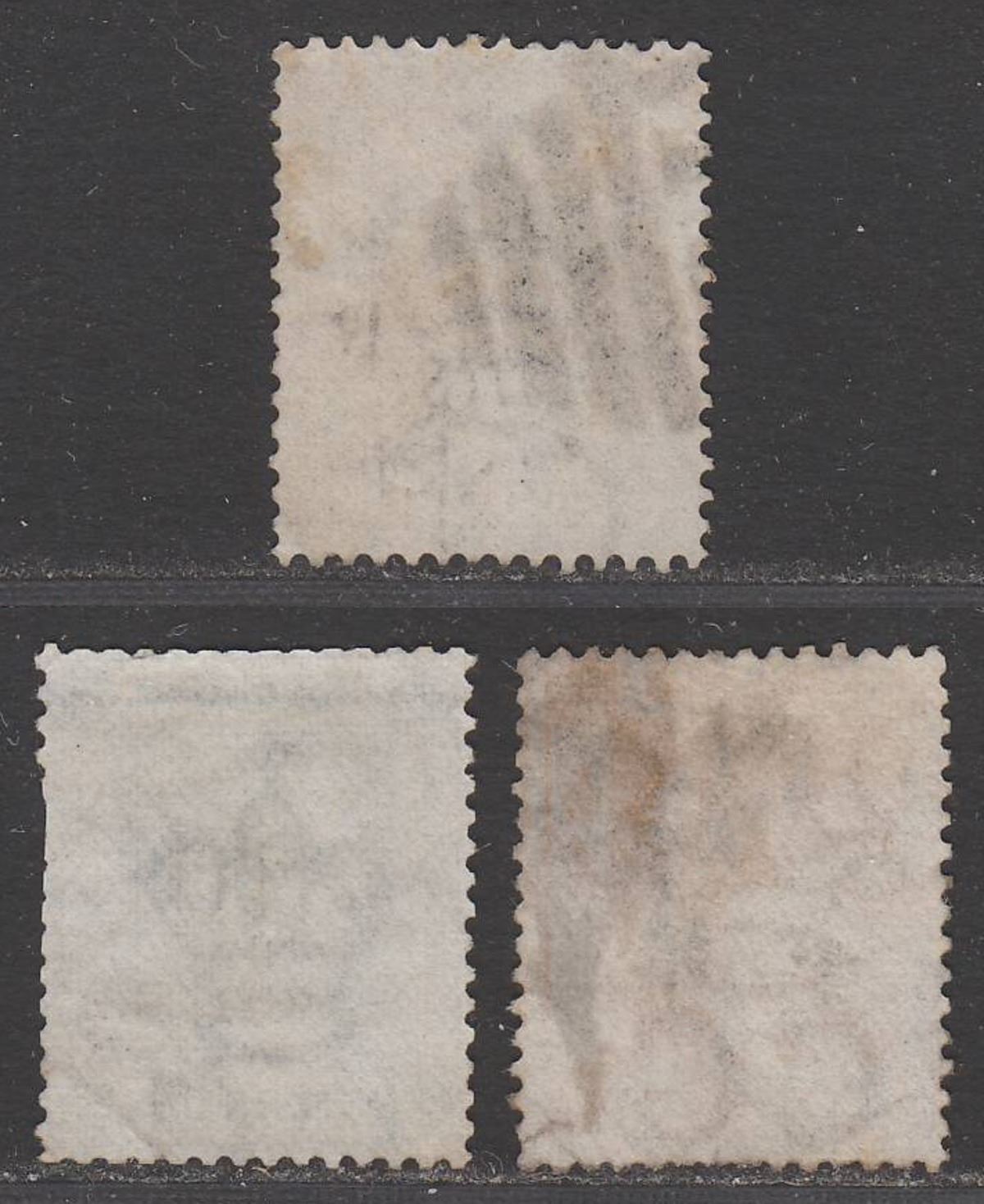 Hong Kong 1876-80 Queen Victoria Surcharge Selection Used with faults