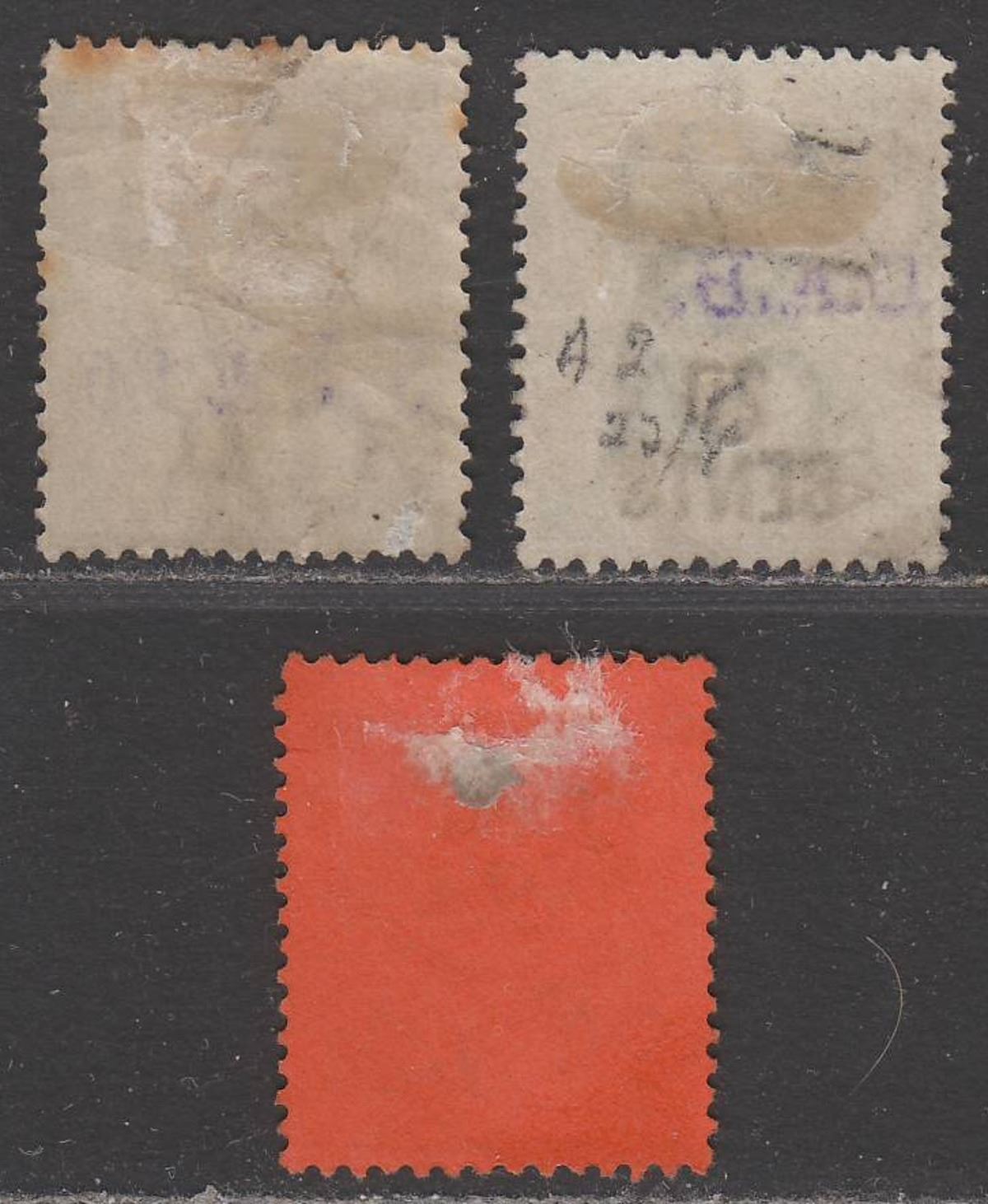 Hong Kong Queen Victoria Selection Used w DAB and ST & Co Company Chops