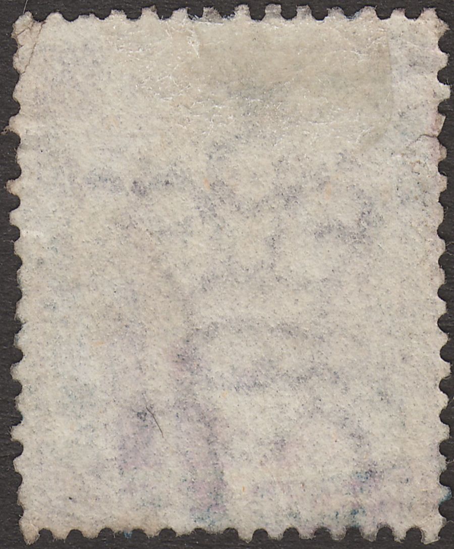 Hong Kong 1865 QV 30c Mauve Used w Yokohama Y1 postmark in blue SG Z40 PO Japan
