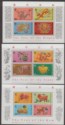 Click for more photos and details Hong Kong 1988-97 QEII Chinese New Year Selection of 9 Miniature Sheets Mint