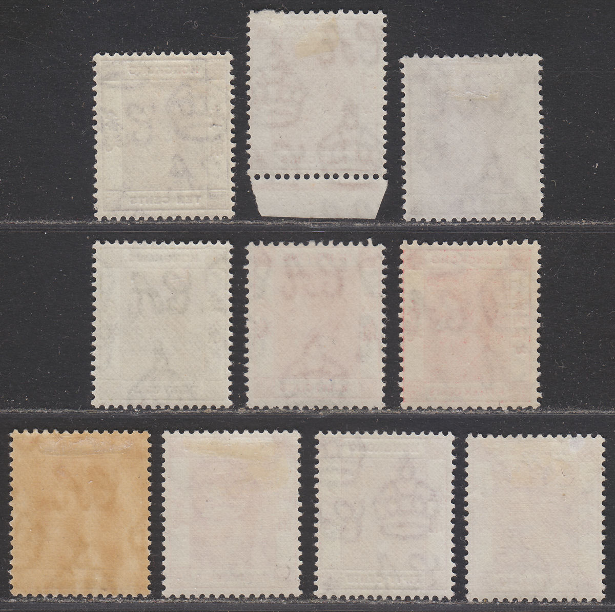 Hong Kong 1938-52 King George VI Part Set to $1 Mint