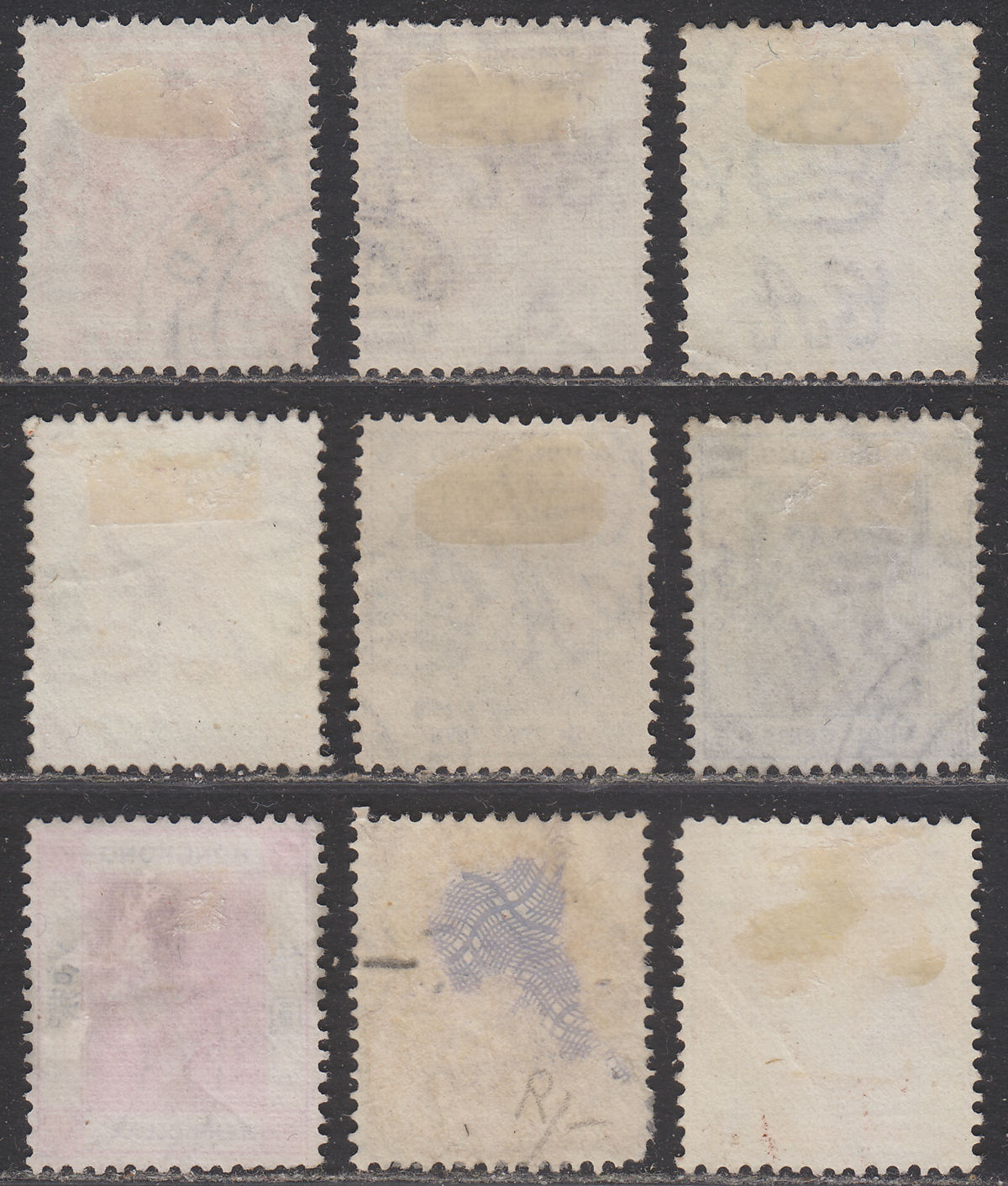 Hong Kong 1938-52 King George VI Part Set to $10 Used