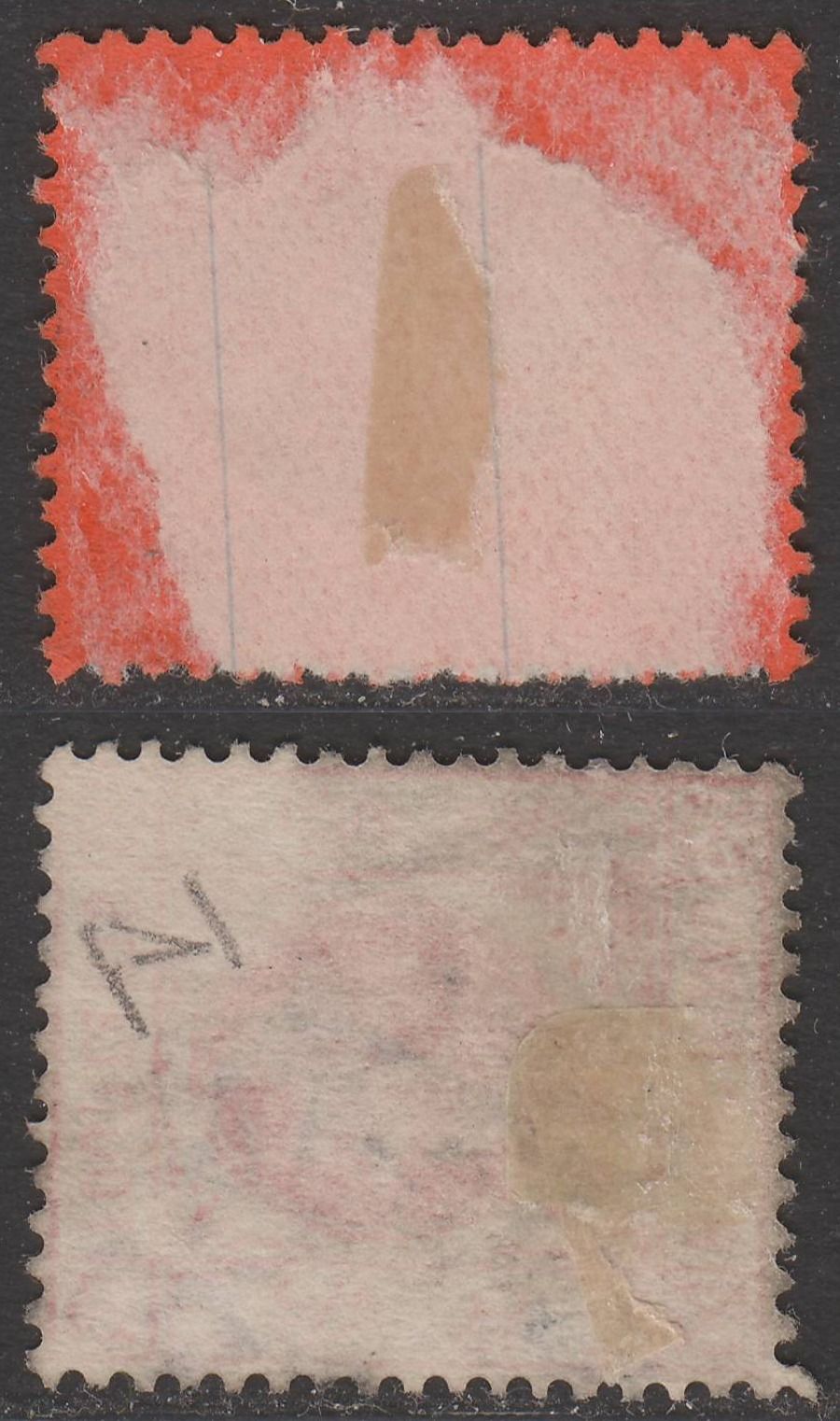 Hong Kong 1904-07 KEVII 4c x2 Used LIU KUNG TAU Postmark Wei Hai Wei China