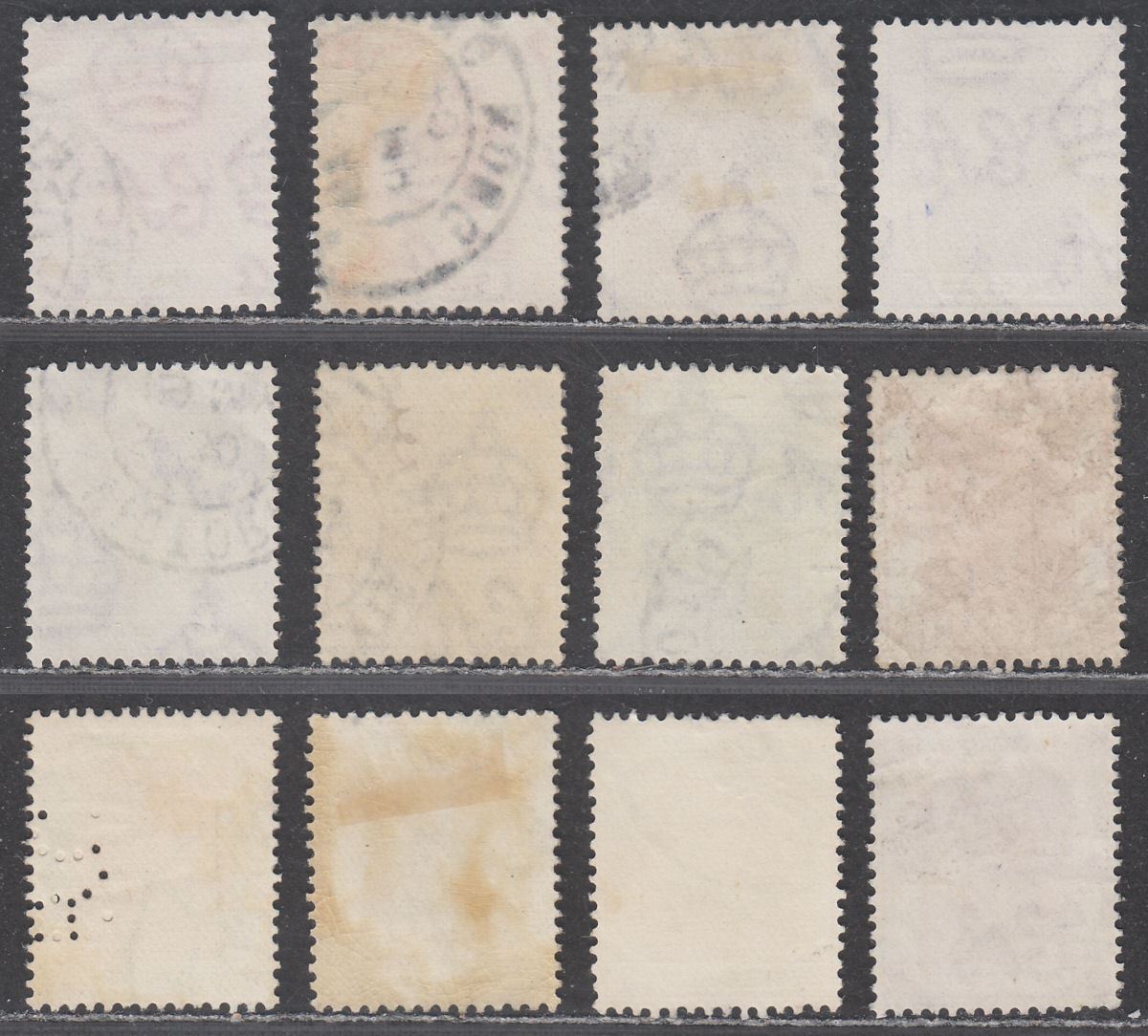 Hong Kong 1938-52 King George VI Part Set to $2 Used
