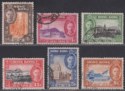 Hong Kong 1941 KGVI Centenary British Occupation Set Used SG163-168 cat £32