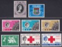 Hong Kong 1953-63 QEII Selection Mint inc Freedom from Hunger, Red Cross