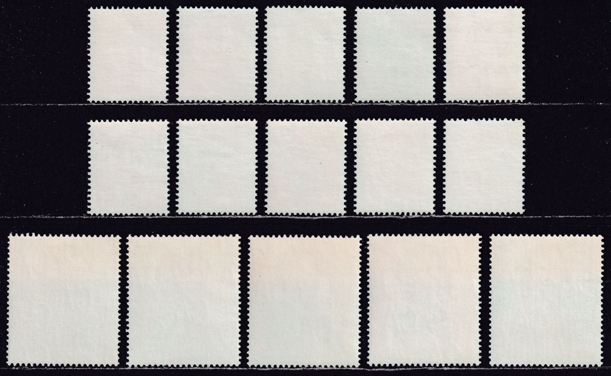 Hong Kong 1962 Queen Elizabeth II Set Mint SG196-210 cat £160