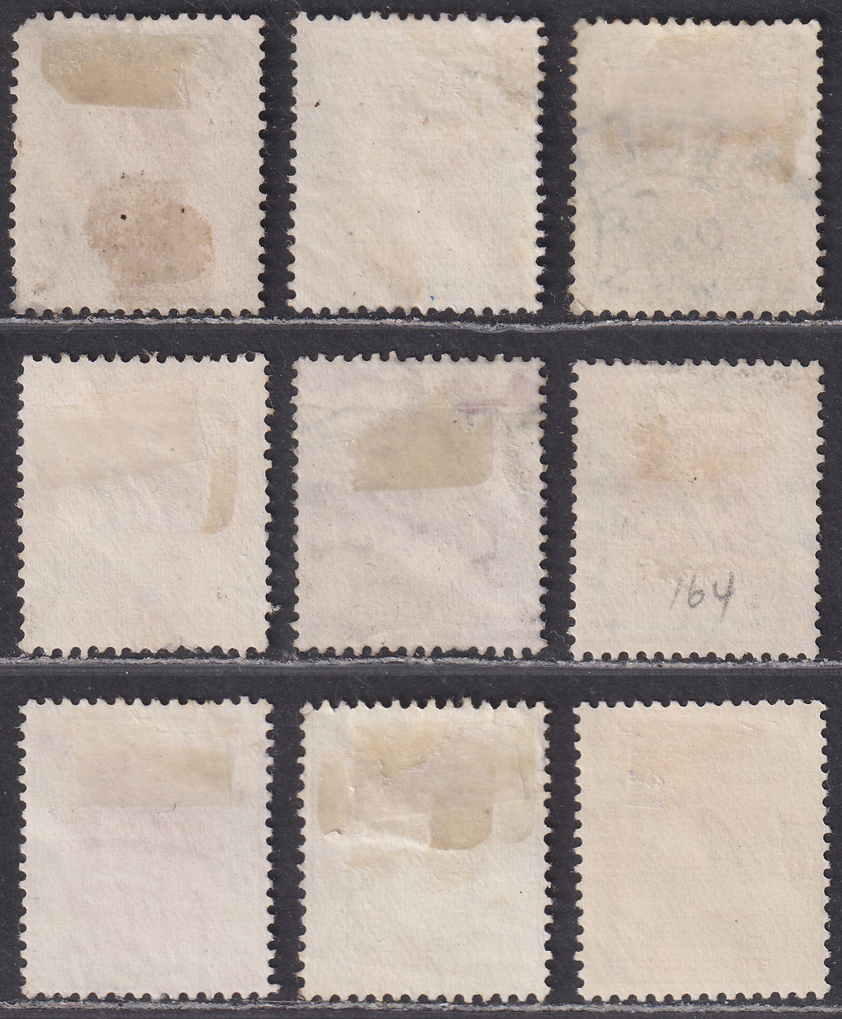 Hong Kong 1938-52 King George VI $1, $2, $5, $10 Selection Used FAULTS