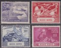 Hong Kong 1949 KGVI 75th Anniv of UPU Set Mint SG173-176 cat £50 faults
