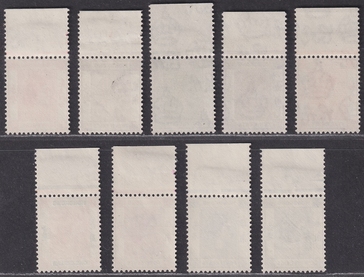 Hong Kong 1954 Queen Elizabeth II Part Set to $1 Mint