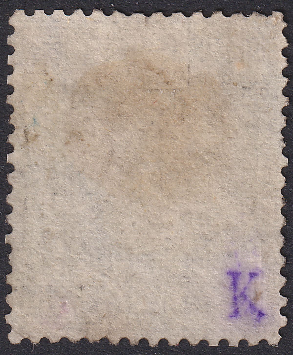 Hong Kong 1862 QV 18c Lilac Used w Yokohama Y1 postmark in Black SG Z31 PO Japan