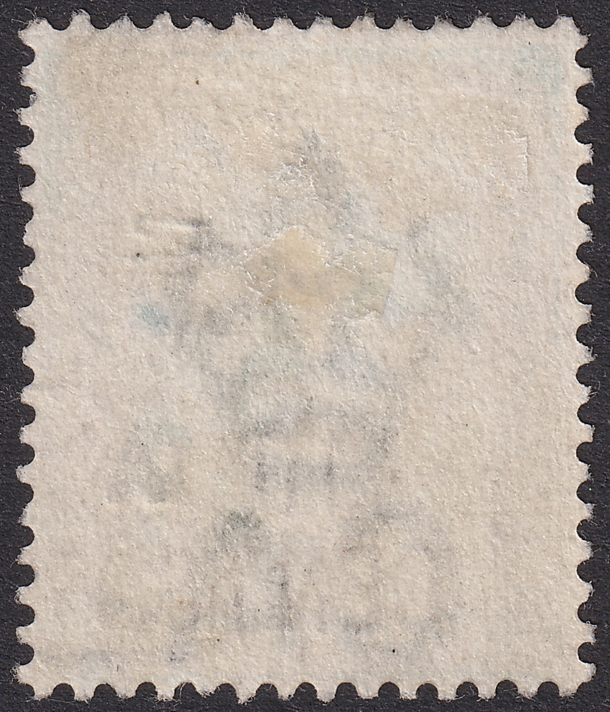 Hong Kong 1898 QV 10c on 30c Grey-Green No Characters Used SG54 cat £1300 DISCOL