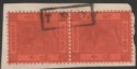 Click for more photos and details Hong Kong QV 10c Pair Used with Wuchow IPO Mark and no further cancel