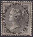 India 1856 Queen Victoria 4a Black Mint SG45 cat £1100