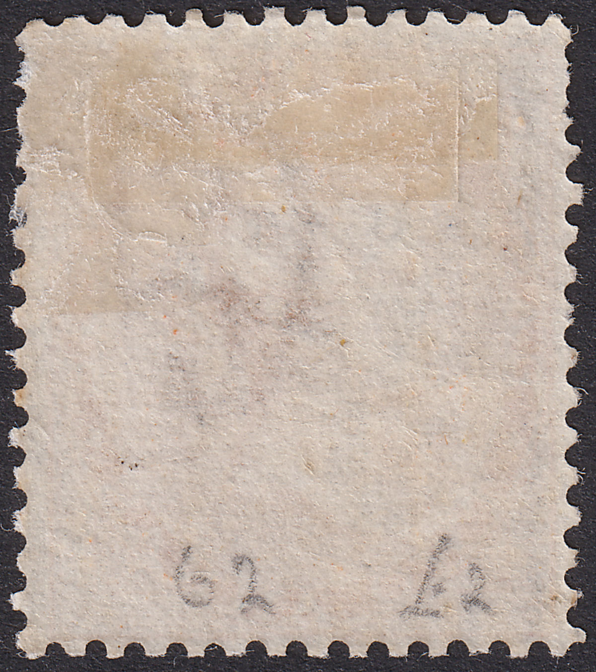 India 1865 QV wmk Elephant Head 2a Orange Mint SG62 cat £150 perf faults