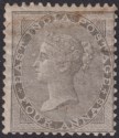 India 1856 Queen Victoria 4a Grey-Black Mint SG46 cat £1000 creases + marks