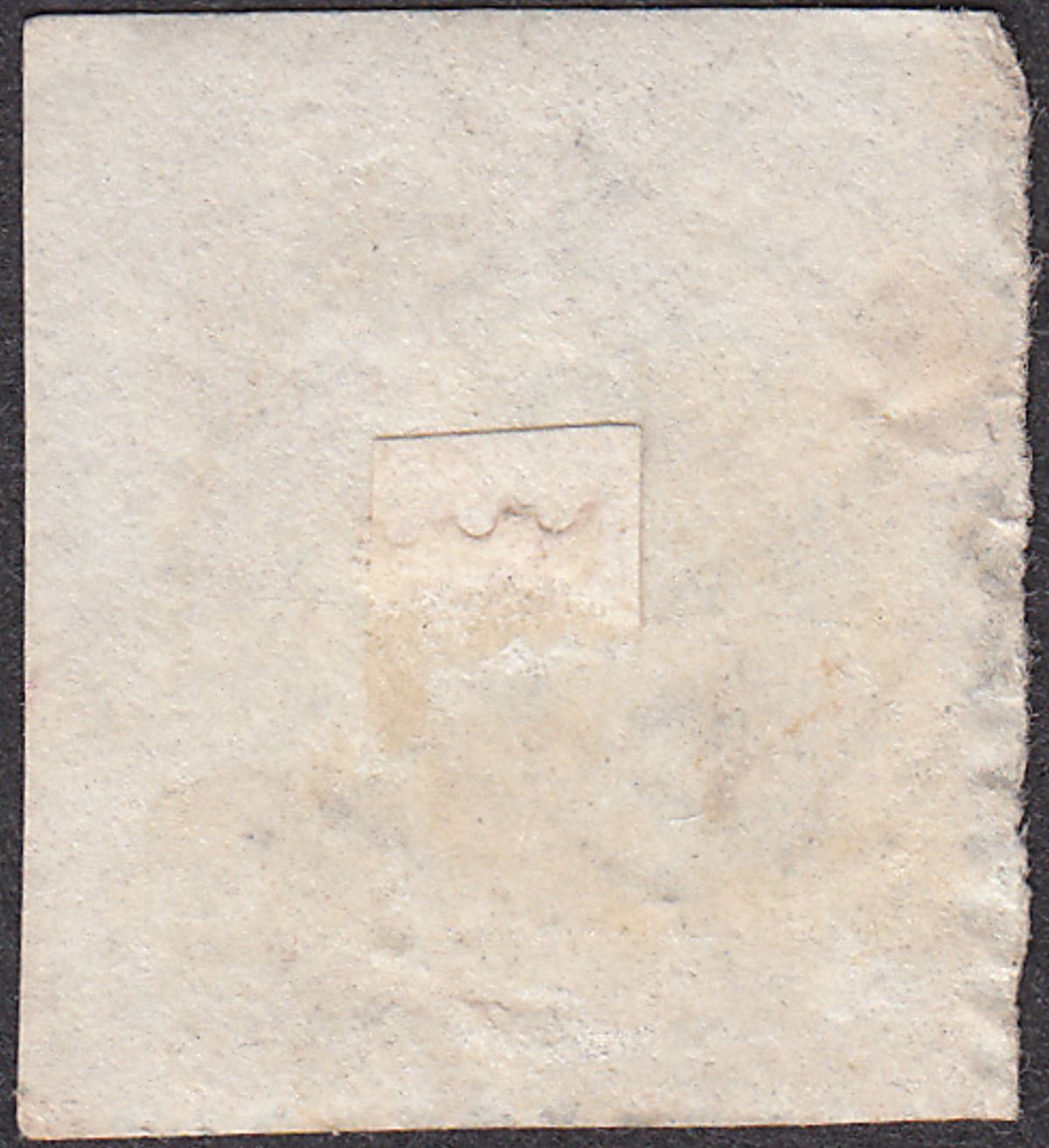 India used Abyssinia 1867 QV 6a8p Slate Used on Piece SG AZ7 w FF Postmark c£140
