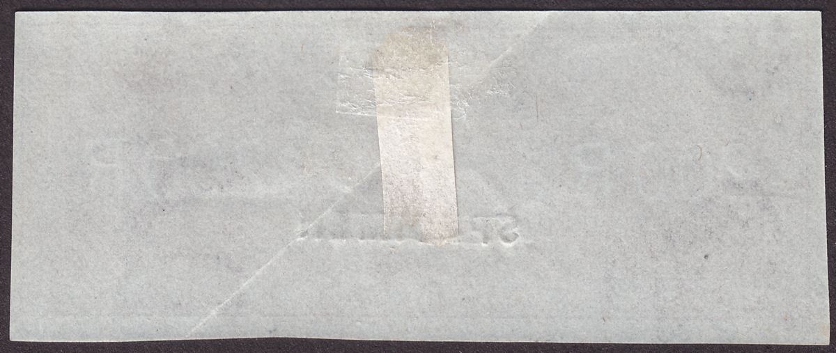 India 1866 QV Revenue Special Adhesive SPECIMEN Unissued 200r Imperforate