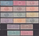 Click for more photos and details India 1868 QV Revenue Special Adhesive CANCELLED 8a - 1000r Samuels T23 no gum