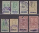Click for more photos and details India 1926 KGV Revenue Insurance Selection 2a - 3r Used