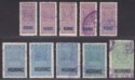 Click for more photos and details India 1964 Revenue Insurance Selection 20np - 500r Used