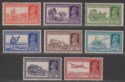 Click for more photos and details India 1937 King George VI Part Set to 12a Mint cat £96 toned gum