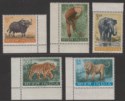 Click for more photos and details India 1963 Wild Life Preservation Set UM Mint SG472-476 cat £15 MNH