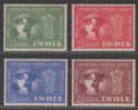 Click for more photos and details India 1949 75th Anniversary of UPU Set Mint SG325-328 cat £26
