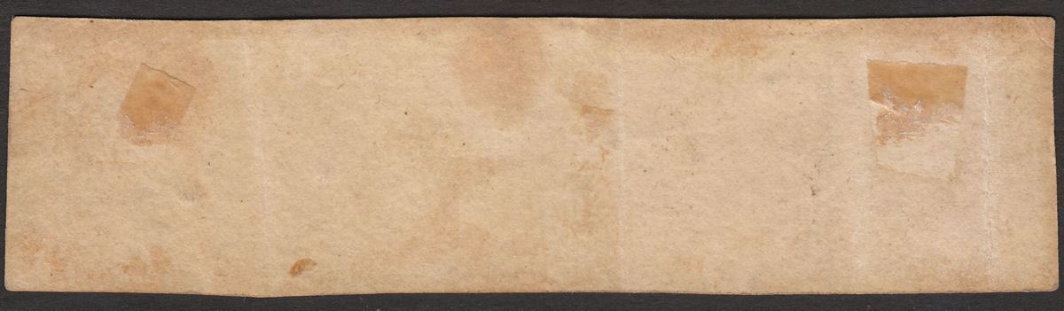 India 1882 Queen Victoria wmk Star 1r x2, 12a x2, 1a6p RB Perfins Used on Piece