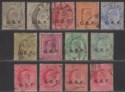 India 1905-11 KEVII China Expeditionary Force CEF Overprints to 8a Used
