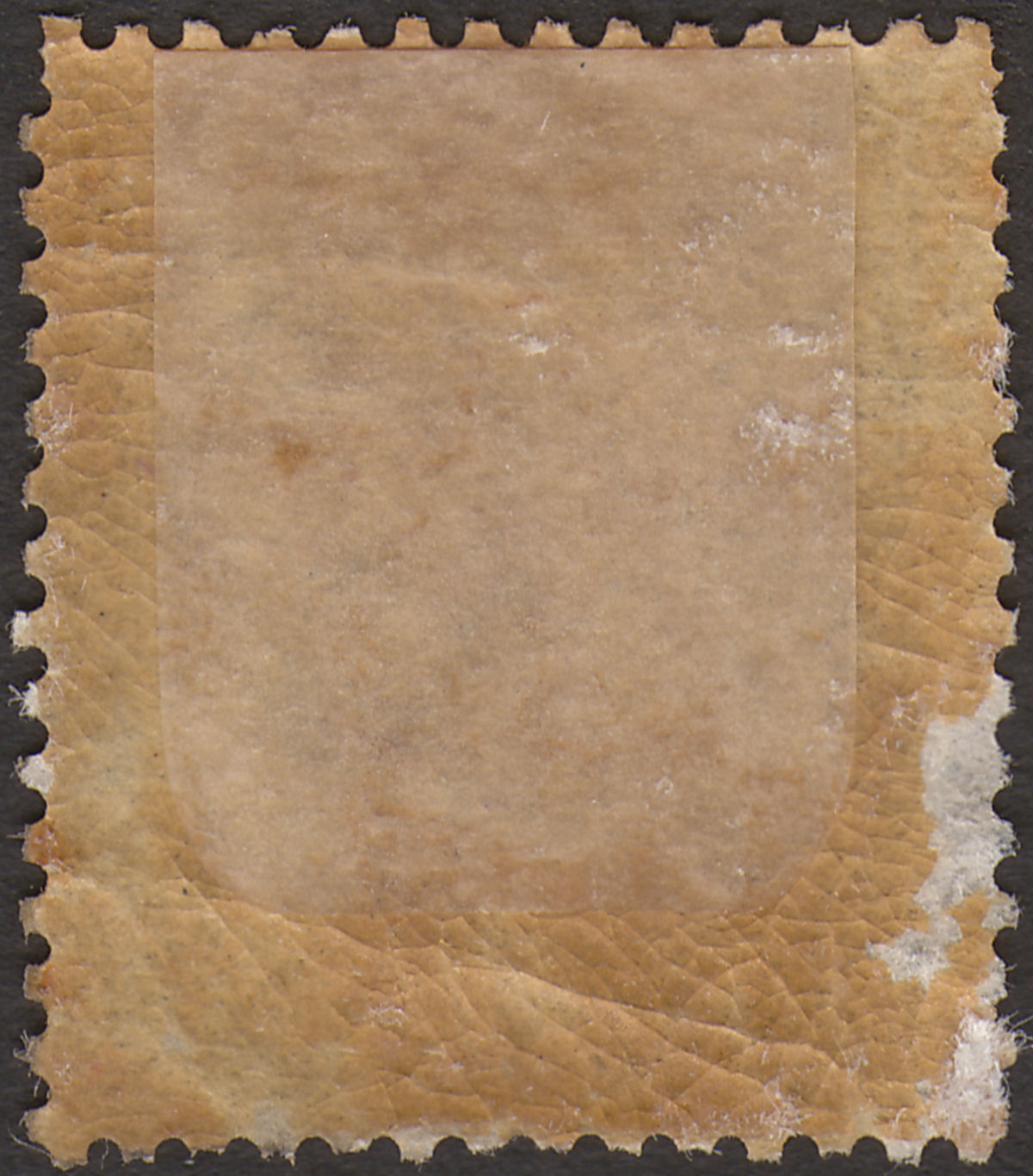 India 1867 QV 6a8p Slate Mint SG72 cat £120 FAULTY