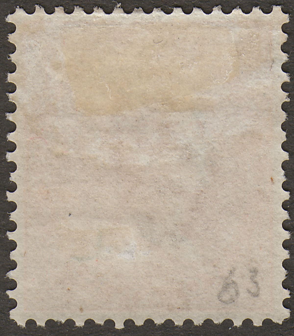 India 1865 QV 2a Orange Mint SG62 cat £150 wmk Elephant Head
