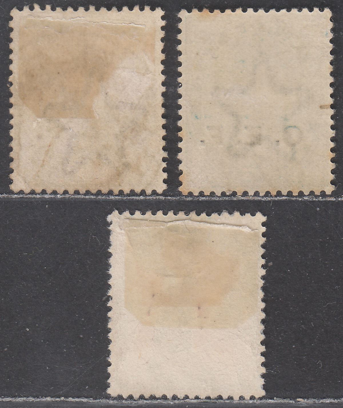 India 1900 QV China Expeditionary Force CEF Opt ½a 1a Used w FPO 1 4 5 Postmarks