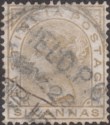 Click for more photos and details India 1876 Queen Victoria 6a Used SG80 with FIELD PO No 15 Postmark Afghanistan