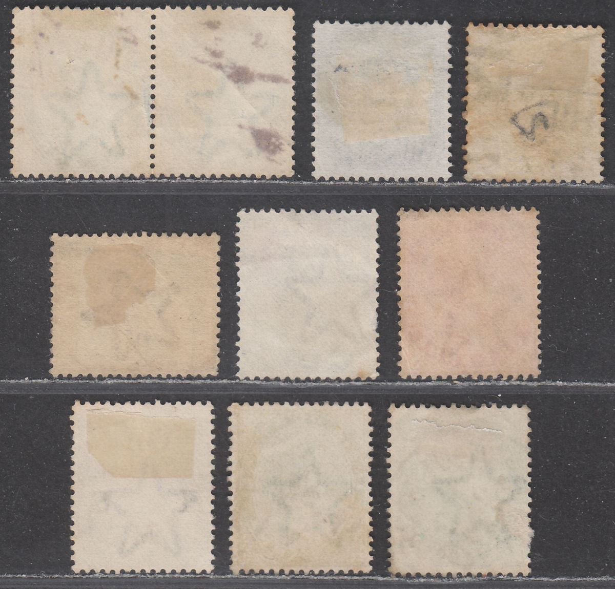 India used Bushire Queen Victoria Selection Used with various BUSHIRE Postmarks
