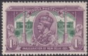 Click for more photos and details India 1931 KGV Inauguration of New Delhi 1r Violet and Green Mint SG231 cat £28