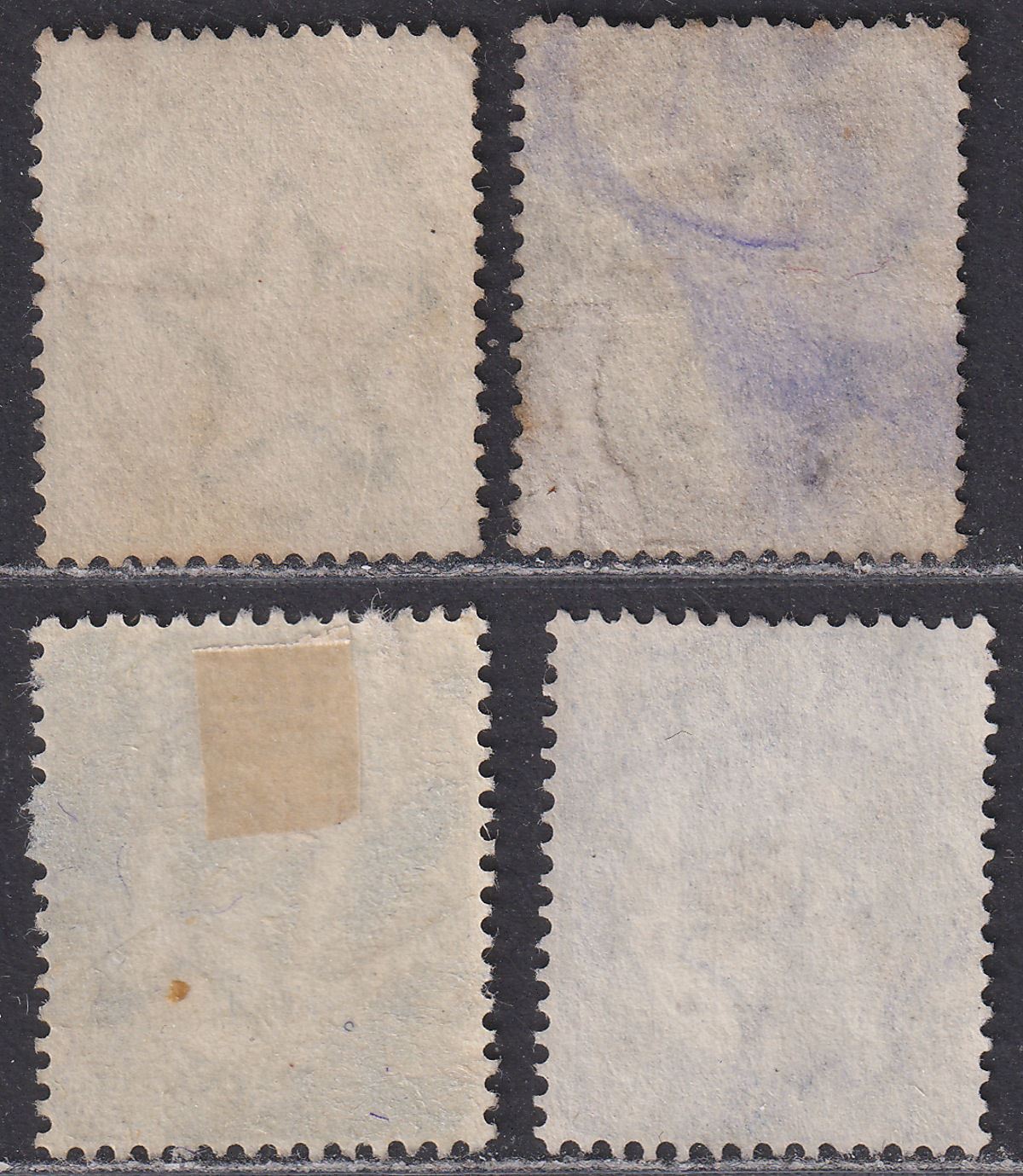 India used Iraq 1882-1902 QV ½a, KEVII 2a6p Selection Used with BAGDAD Postmarks
