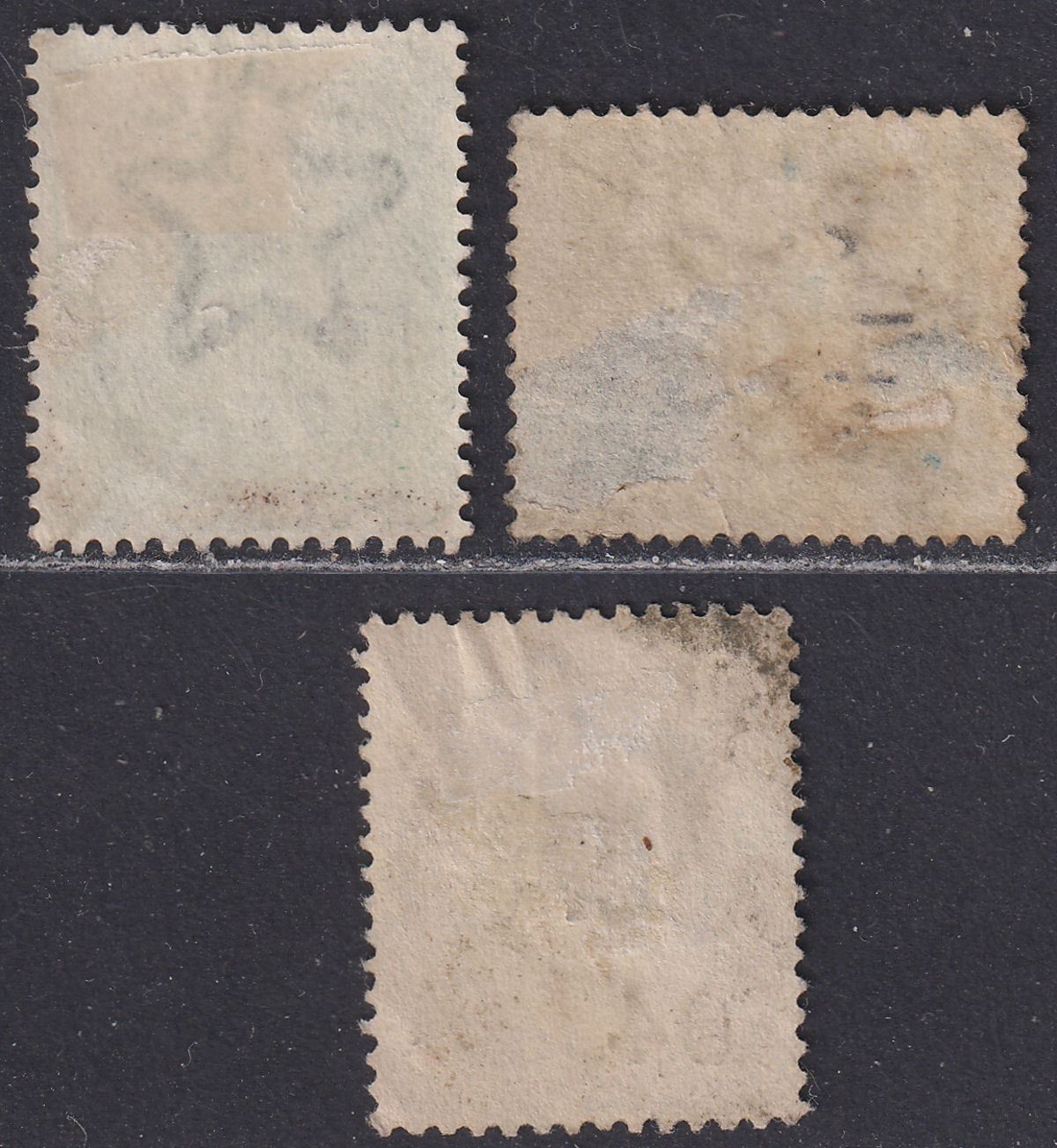 India used Iraq 1882-1902 QV-KEVII Selection Used with BUSRAH Postmarks