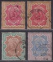 India 1895 Queen Victoria 2r, 3r, 5r Used SG107-109 cat £80+