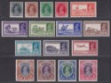 India 1937 King George VI Set to 10r Mint SG247-262