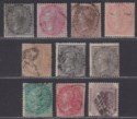 India 1855-60 Queen Victoria Unwatermarked Selection to 8a Used