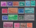 India 1955 Five Year Plan Set Mint SG354-371 cat £110
