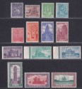 India 1949 Archaeology Set to 5r Mint SG309-322 cat £130