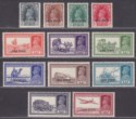 Click for more photos and details Indian States Jind 1937 KGVI Overprint Short Set to 12a Mint SG109-120